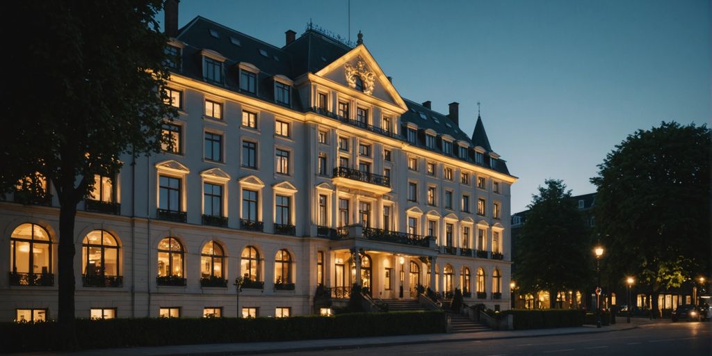Historisches Hotel mit moderner Ausstattung und Charme